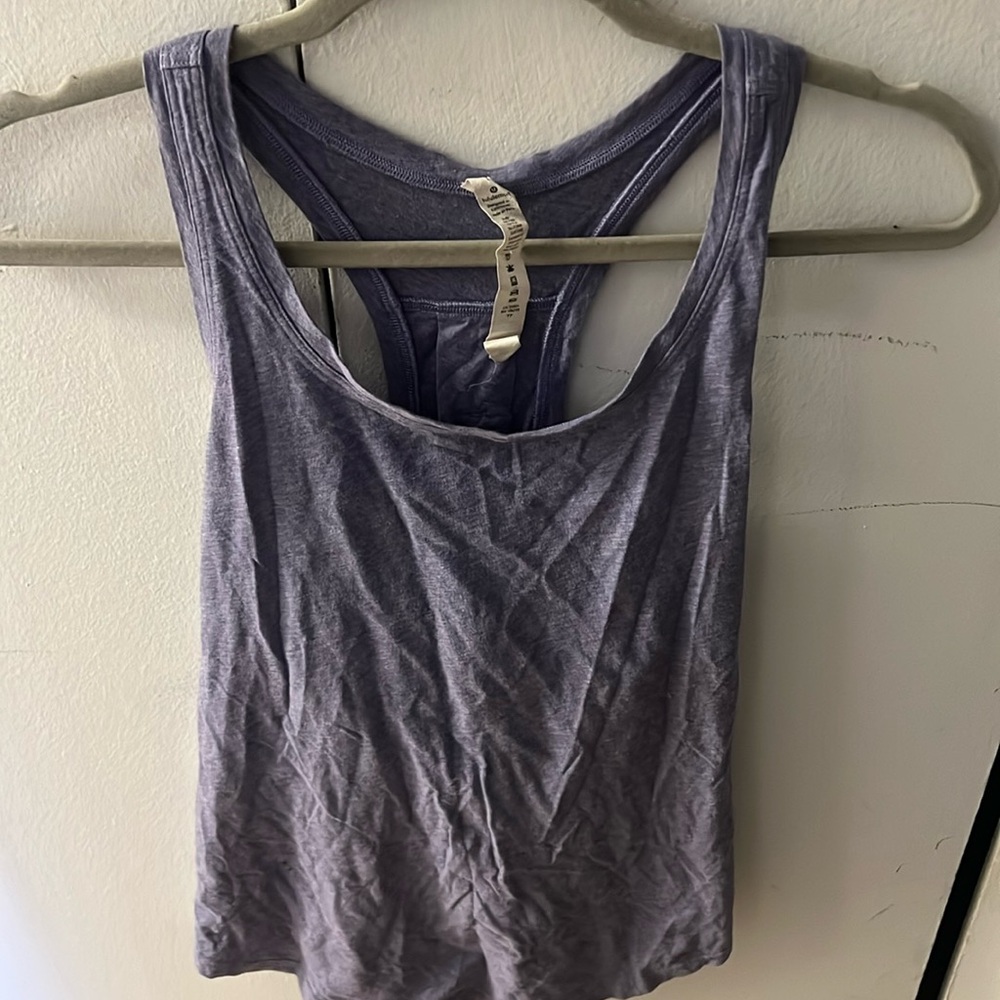 Lululemon purple racerback tank